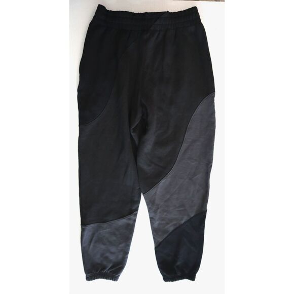 ALO Yoga U5018R Men's S Women's M Vintage Black Tonal Make Waves Sweatpants - Picture 2 of 14